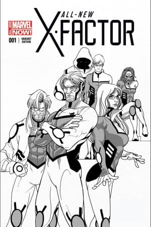 All-New X-Factor (2014) #1 (Larroca Sketch Variant)