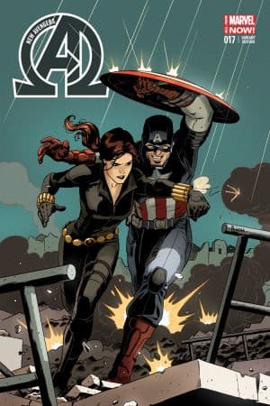 New Avengers (2013) #17 (RIVERA CAPTAIN AMERICA TEAM-UP VARIANT )