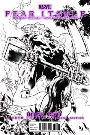 Fear Itself (2010) #2 (4th Printing Variant)