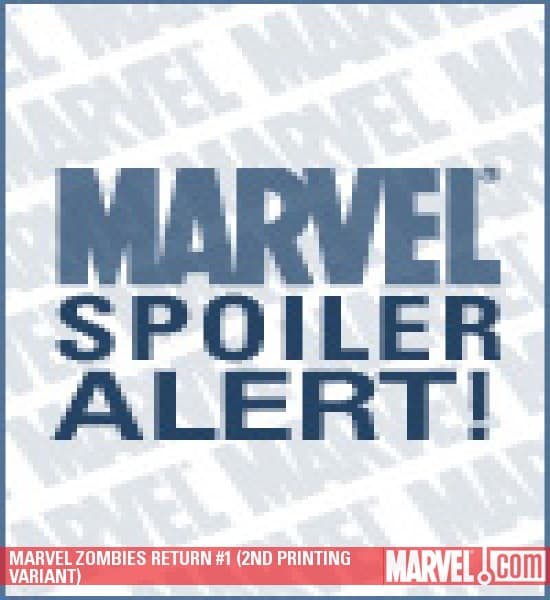 Marvel Zombies Return (2009) #1 (2ND PRINTING VARIANT)