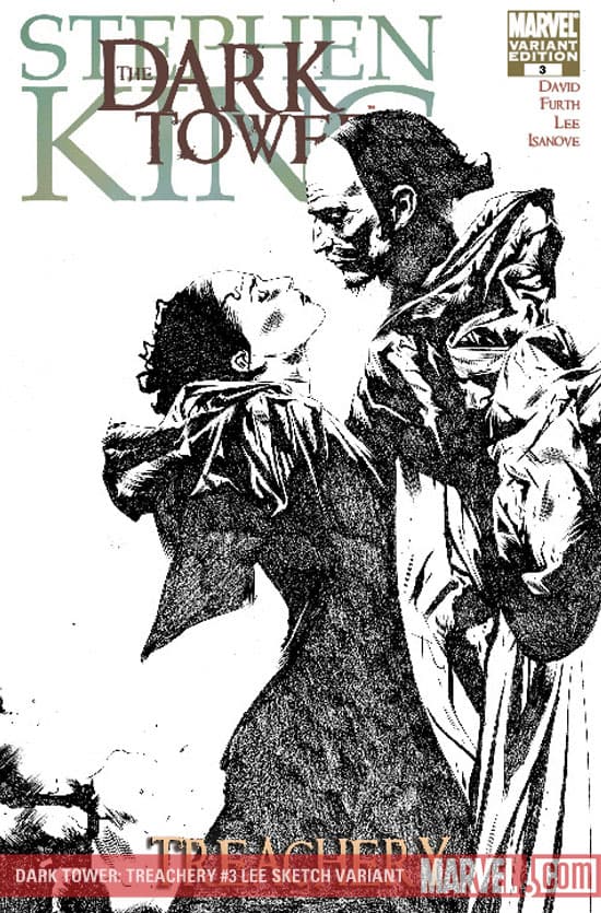 Dark Tower: Treachery (2008) #3 (LEE SKETCH VARIANT)