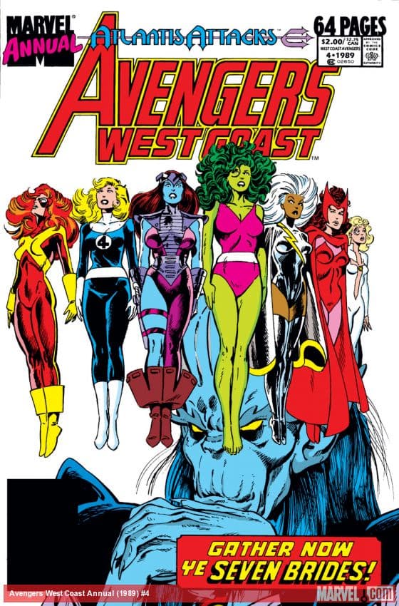 West Coast Avengers Annual (1986) #4