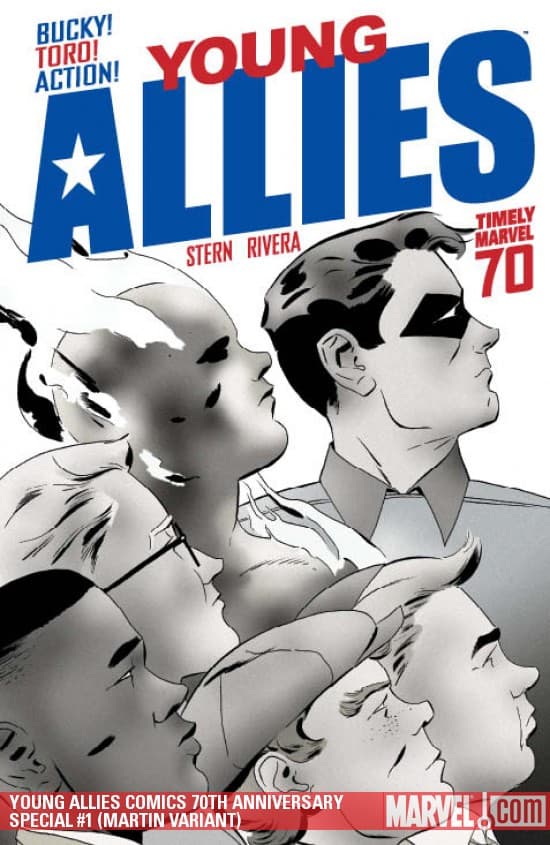Young Allies Comics 70th Anniversary Special (2009) #1 (MARTIN VARIANT)