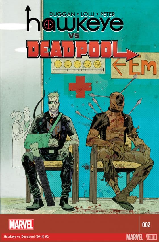 Hawkeye vs. Deadpool (2014) #2