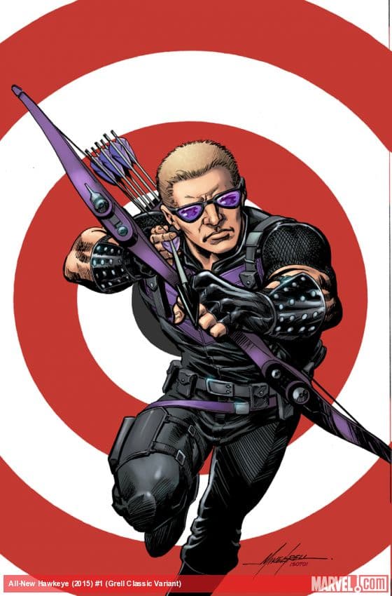 All-New Hawkeye (2015) #1 (Grell Classic Variant)