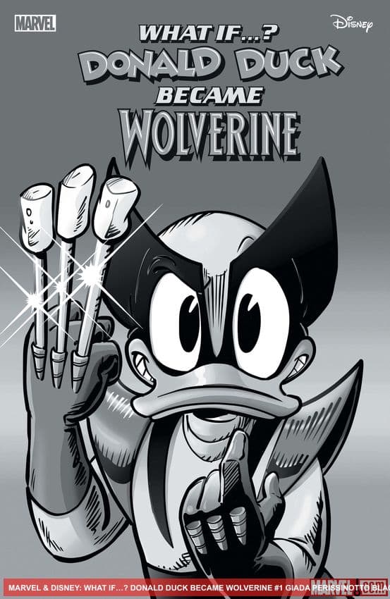 MARVEL & DISNEY: WHAT IF…? DONALD DUCK BECAME WOLVERINE #1 (2024) #1 (Variant)