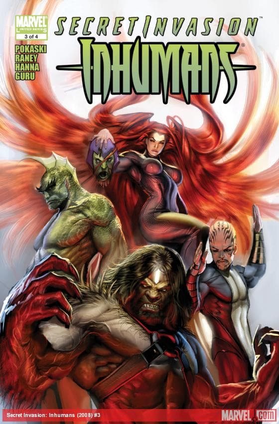 Secret Invasion: Inhumans (2008) #3