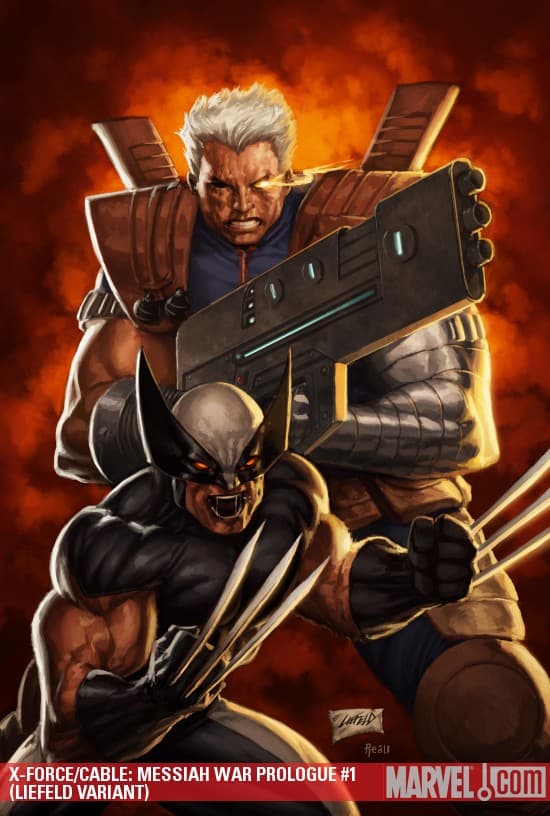 X-Force/Cable: Messiah War (2009) #1 (LIEFELD VARIANT)