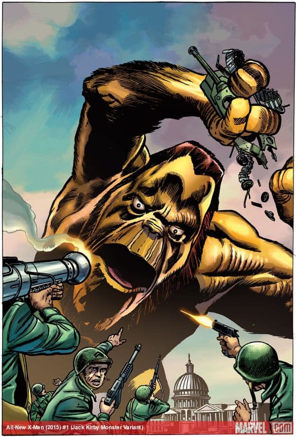 All-New X-Men (2015) #1 (Jack Kirby Monster Variant)