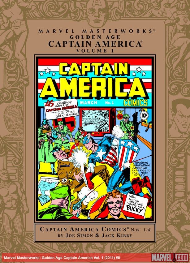 Marvel Masterworks: Golden Age Captain America Vol. 1 (Trade Paperback)