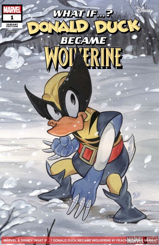MARVEL & DISNEY: WHAT IF…? DONALD DUCK BECAME WOLVERINE #1 (2024) #1 (Variant)
