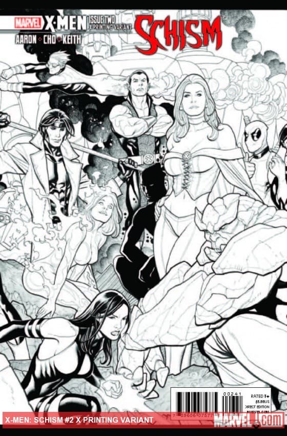 X-Men: Schism (2011) #2 (X Printing Variant)