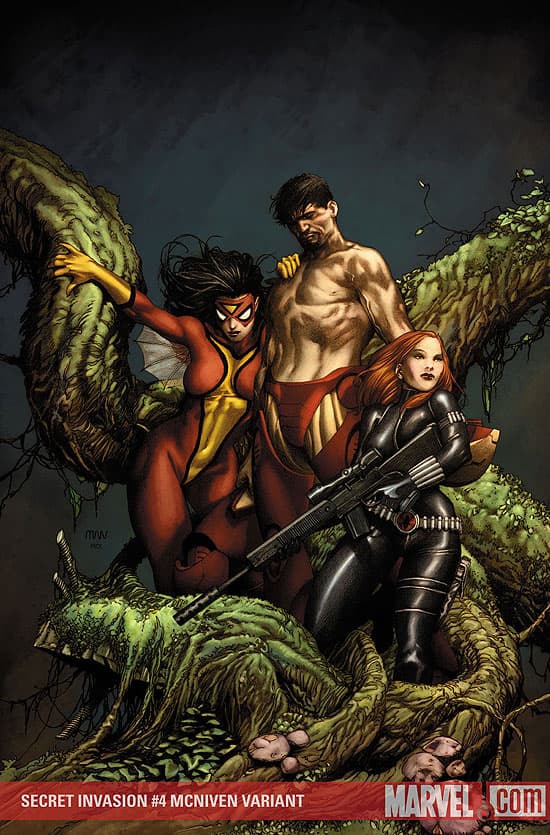 Secret Invasion (2008) #4 (MCNIVEN VARIANT)