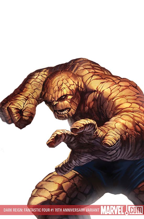 Dark Reign: Fantastic Four (2009) #1 (70th Anniversary Variant)
