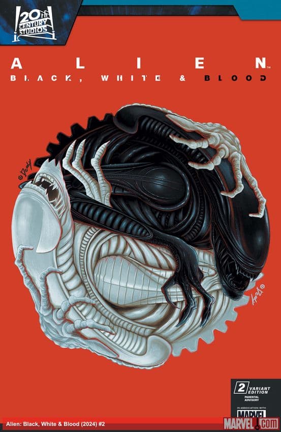 Alien: Black, White & Blood (2024) #2 (Variant)