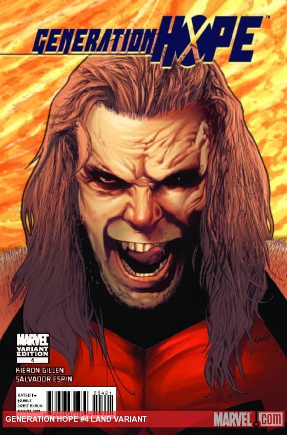 Generation Hope (2010) #4 (LAND VARIANT)