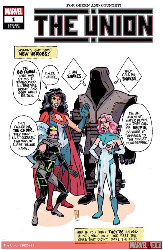 The Union (2020) #1 (Variant)