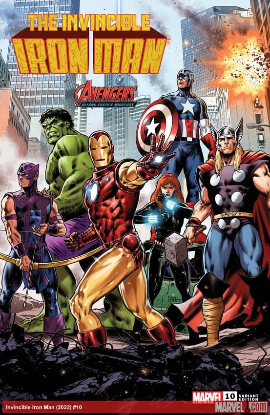 Invincible Iron Man (2022) #10 (Variant)