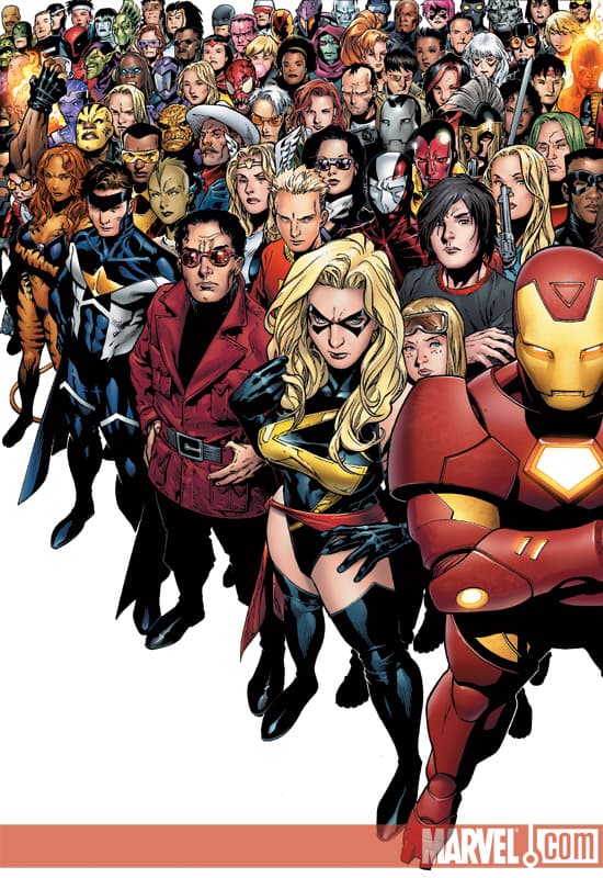 Avengers: The Initiative (2007) #1 (50/50 Cover (left))