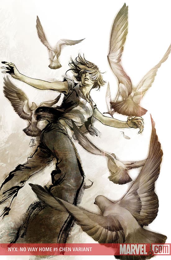 NYX: No Way Home (2008) #1 (Variant)