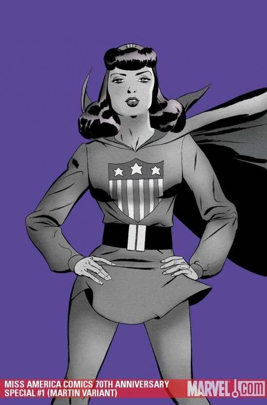Miss America Comics 70th Anniversary Special (2009) #1 (MARTIN VARIANT)