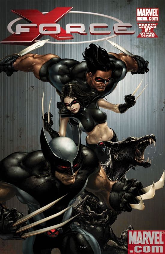 X-Force (2008) #1 (Bloody Variant)
