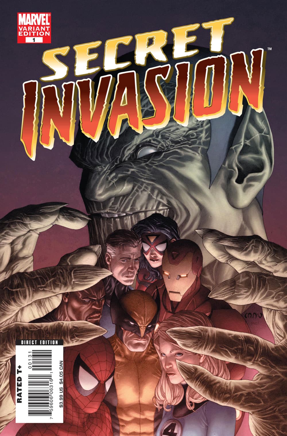 Secret Invasion (2008) #1 (MCNIVEN VARIANT)