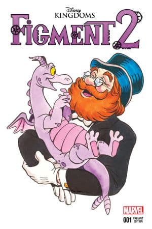 Figment 2 (2015) #1 (Atencio Classic Disney Image Variant)