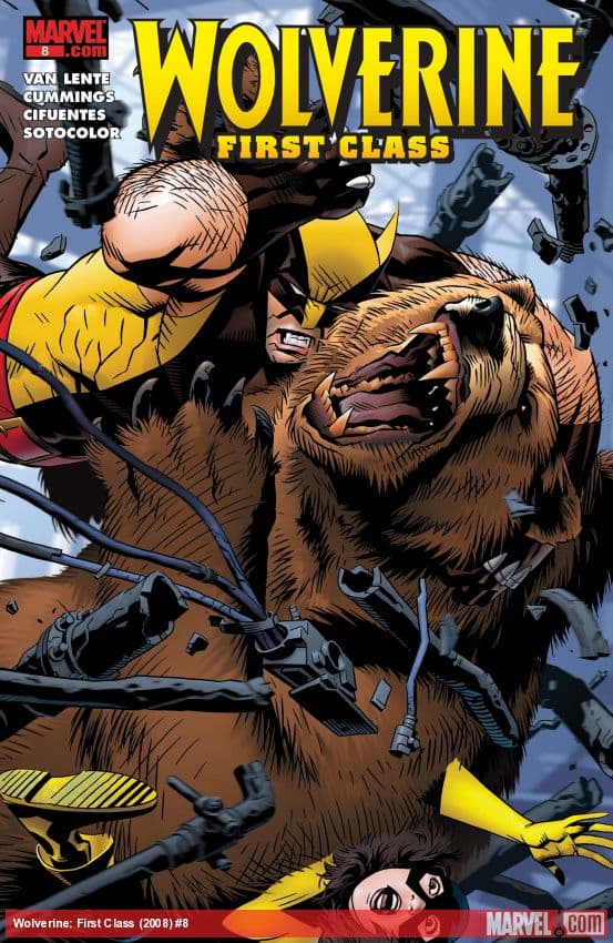 Wolverine: First Class (2008) #8