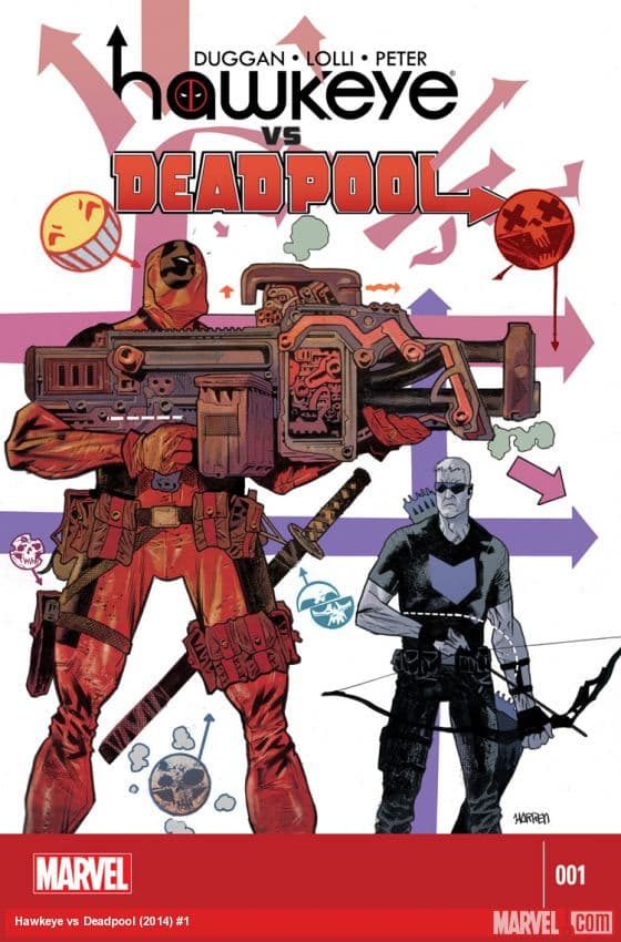 Hawkeye vs. Deadpool (2014) #1