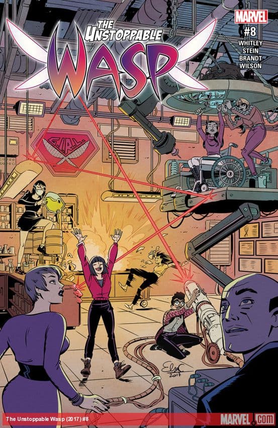 The Unstoppable Wasp (2017) #8