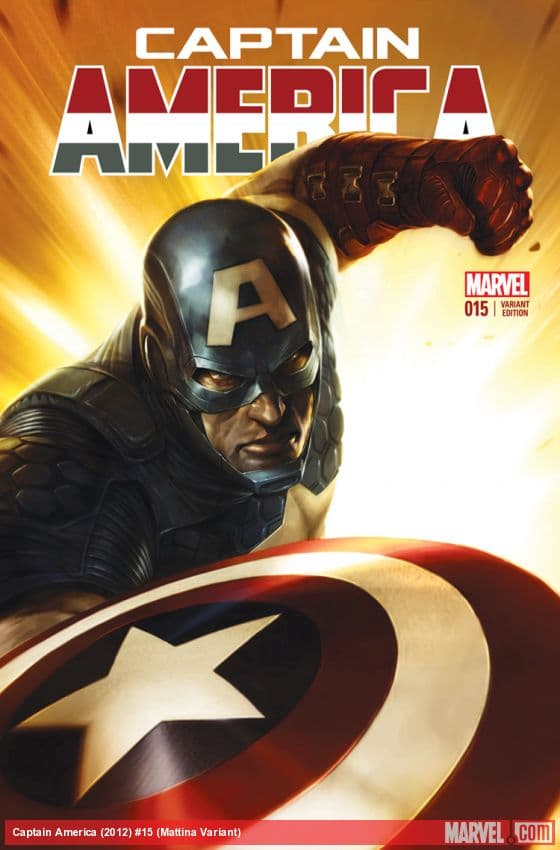 Captain America (2012) #15 (Mattina Variant)