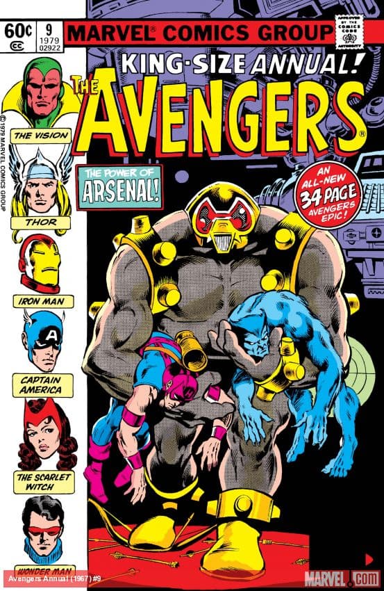 Avengers Annual (1967) #9