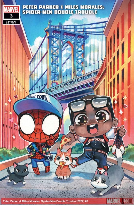 Peter Parker & Miles Morales: Spider-Men Double Trouble (2022) #3 (Variant)