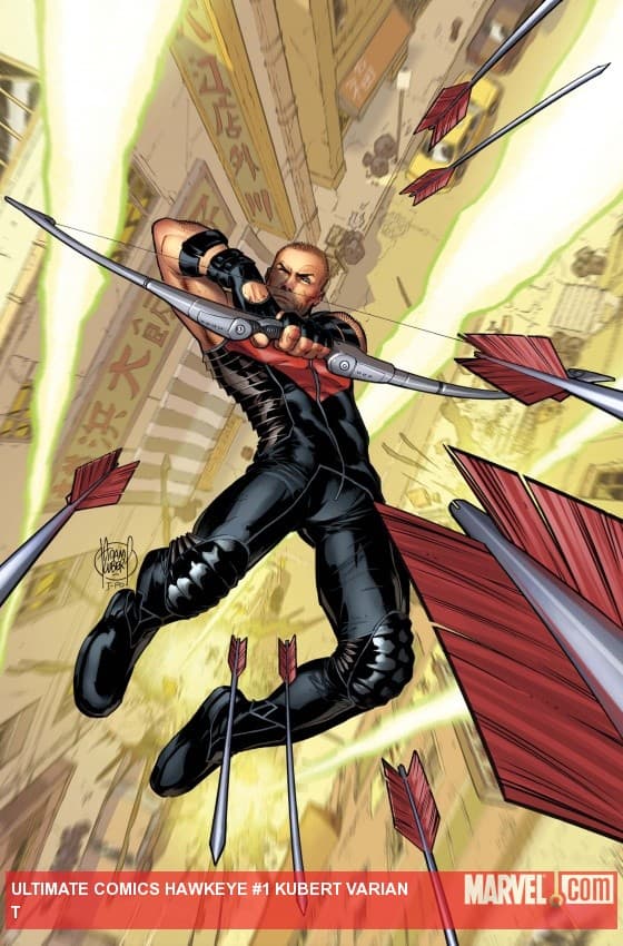 Ultimate Comics Hawkeye (2011) #1 (Kubert Variant)