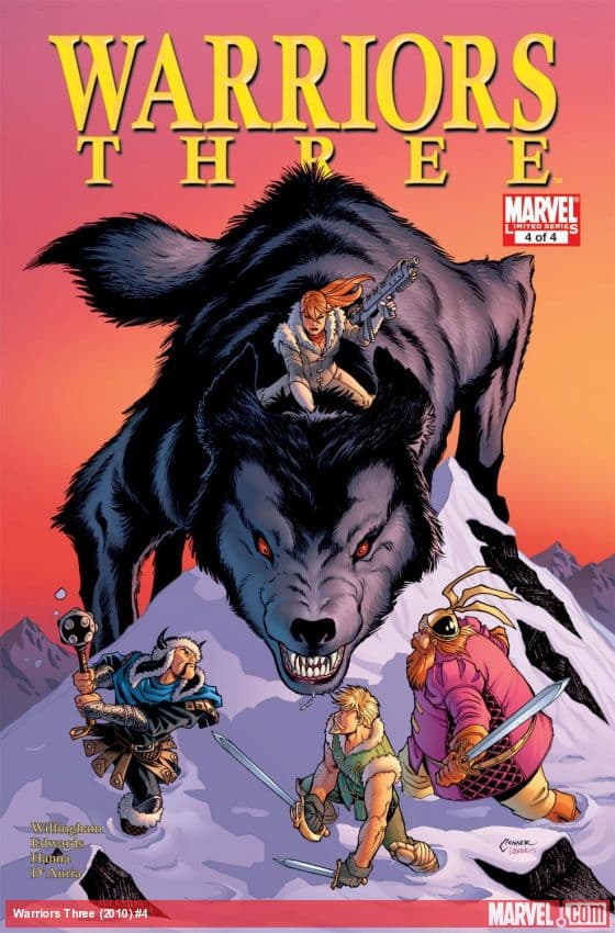 Warriors Three (2010) #4
