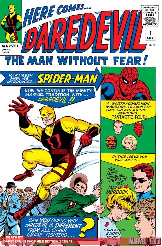 DAREDEVIL #1 FACSIMILE EDITION (2025)
