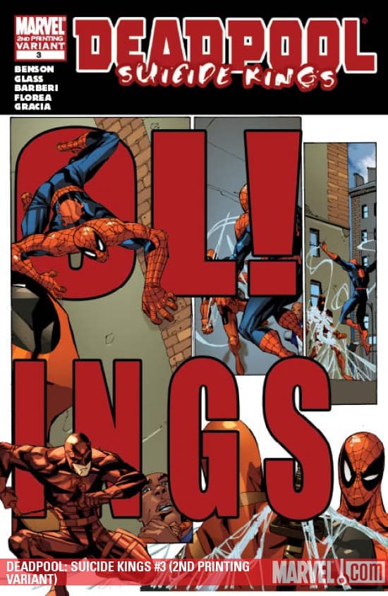 Deadpool: Suicide Kings (2009) #2 (2ND PRINTING VARIANT)