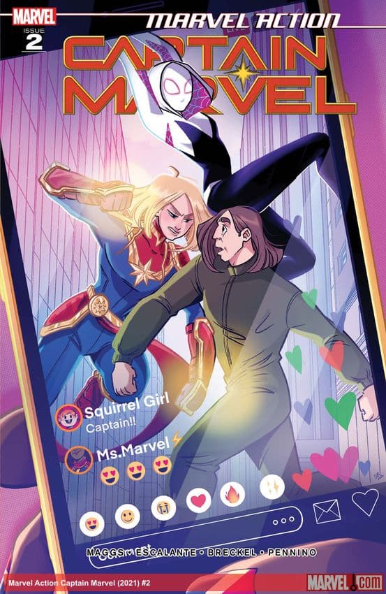 Marvel Action Captain Marvel (2021) #2