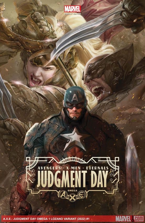 A.X.E.: Judgment Day Omega (2022) #1 (Variant)