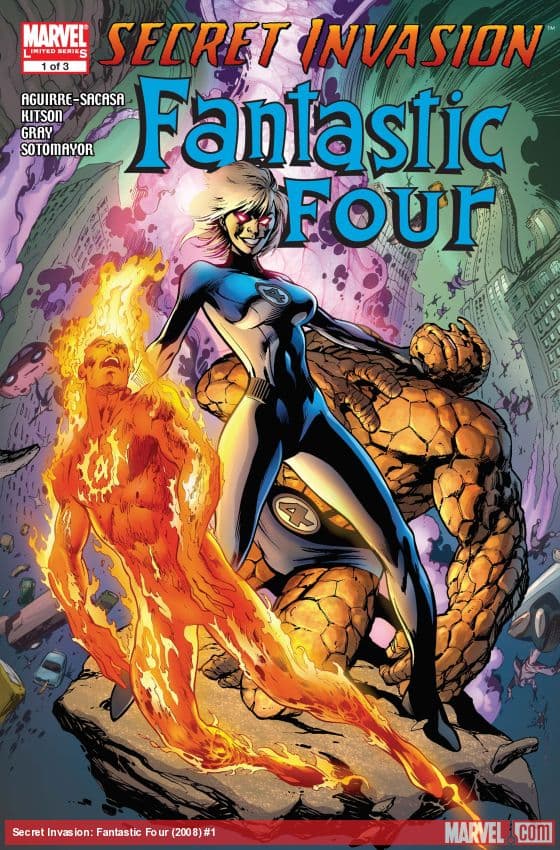 Secret Invasion: Fantastic Four (2008) #1