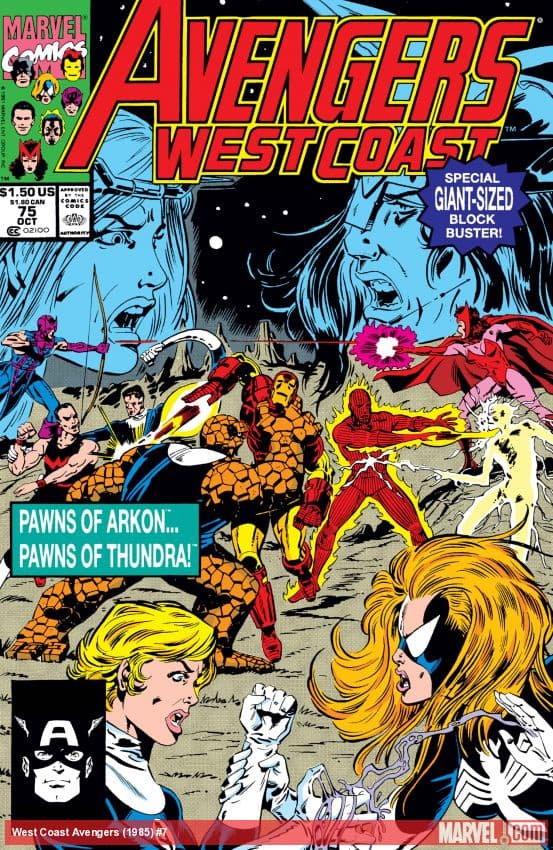 West Coast Avengers (1985) #7