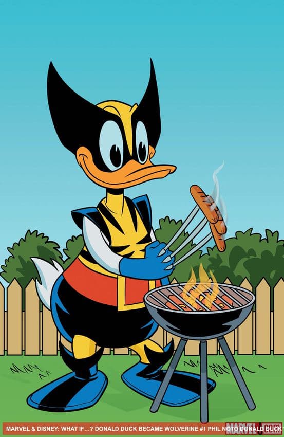 MARVEL & DISNEY: WHAT IF…? DONALD DUCK BECAME WOLVERINE #1 (2024) #1 (Variant)