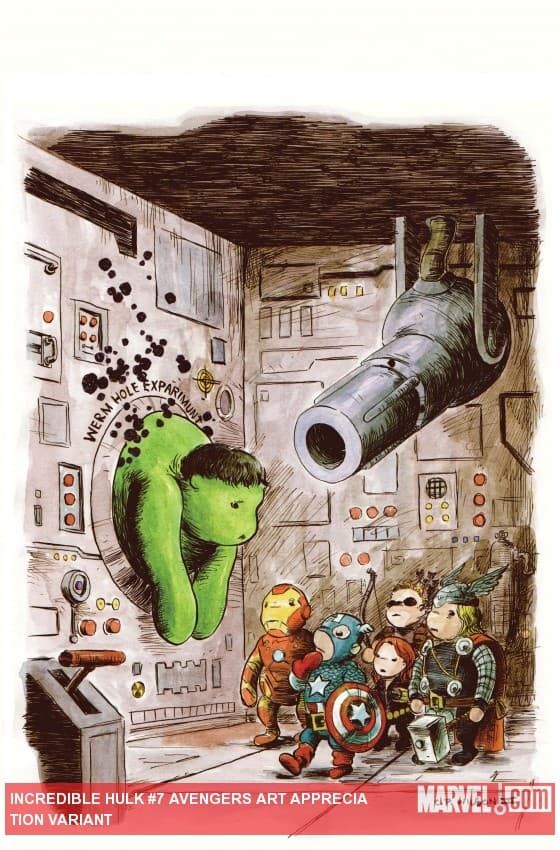 Incredible Hulk (2011) #7 (Avengers Art Appreciation Variant)