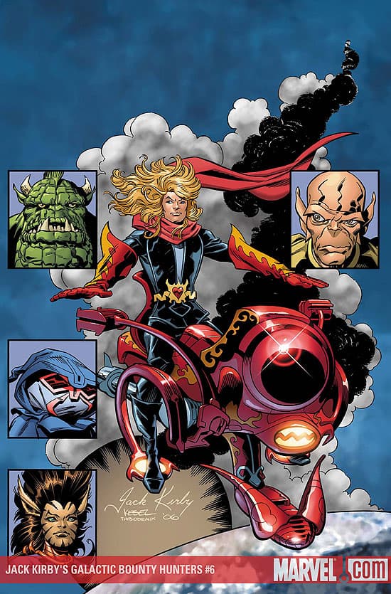 Jack Kirby's Galactic Bounty Hunters (2006) #6