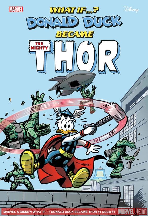MARVEL & DISNEY: WHAT IF…? DONALD DUCK BECAME THOR #1 (2024) #1