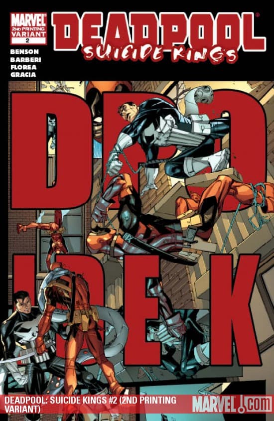 Deadpool: Suicide Kings (2009) #2 (2ND PRINTING VARIANT)