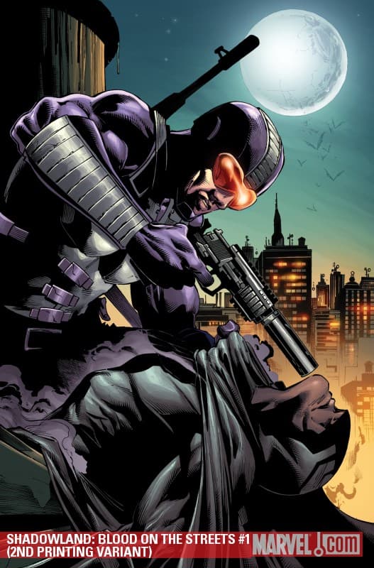 Shadowland: Blood on the Streets (2010) #1 (2ND PRINTING VARIANT)