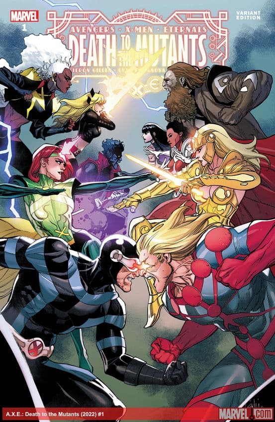 A.X.E.: Death to the Mutants (2022) #1 (Variant)