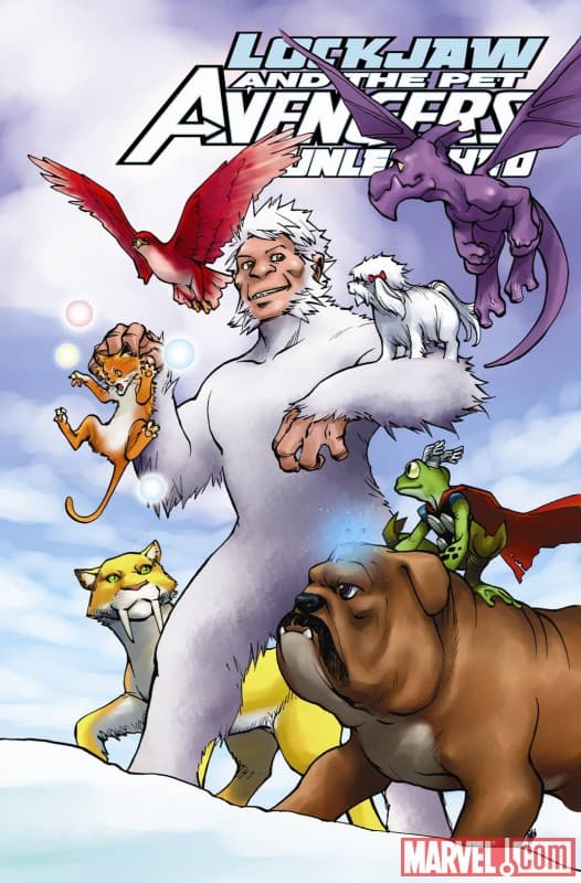 Lockjaw and the Pet Avengers Unleashed (2010) #3 (VARIANT)